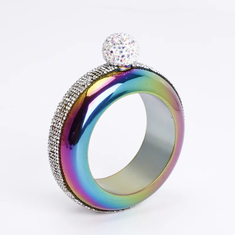 Bracelet Hip Flask - Rhinestone