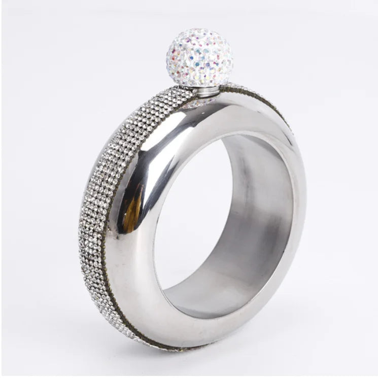 Bracelet Hip Flask - Rhinestone